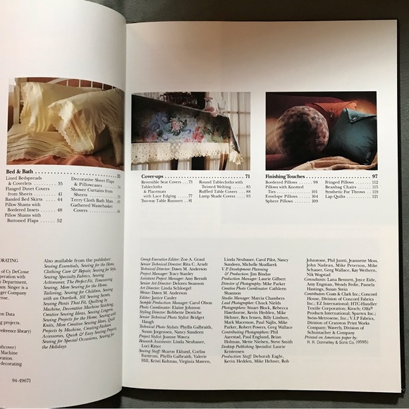 SINGER Quick & Easy Decorating Projects HARDCOVER - Picture 4 of 6